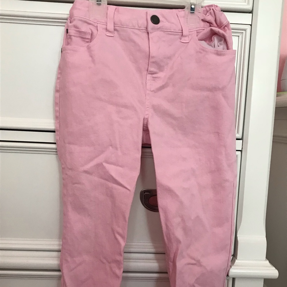 Pink jeans